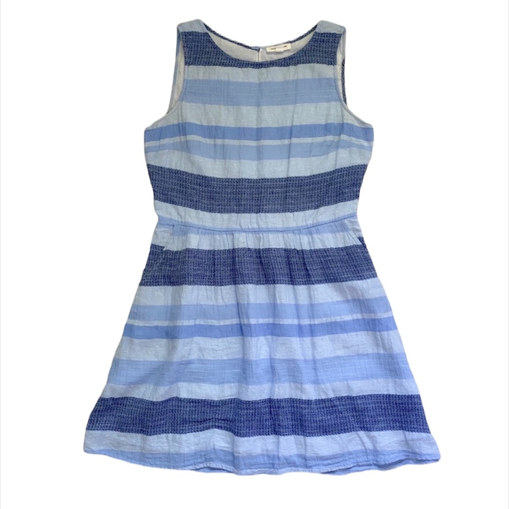 Beachlunchlounge Ayesha blue striped sundress